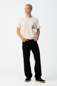 Wide Leg Jeans Black