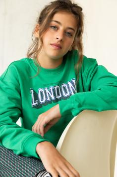 Sweater London Groen