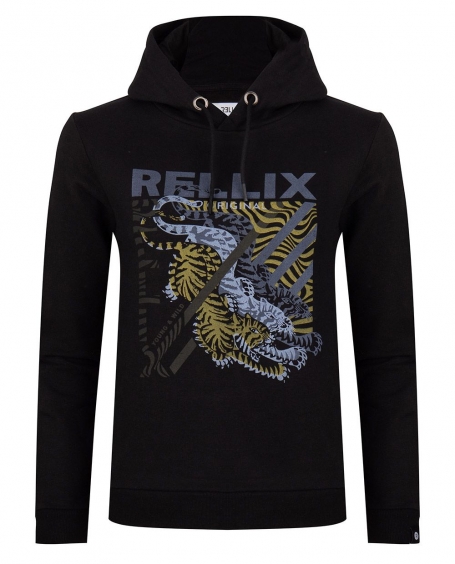 Rellix hoodie zwart