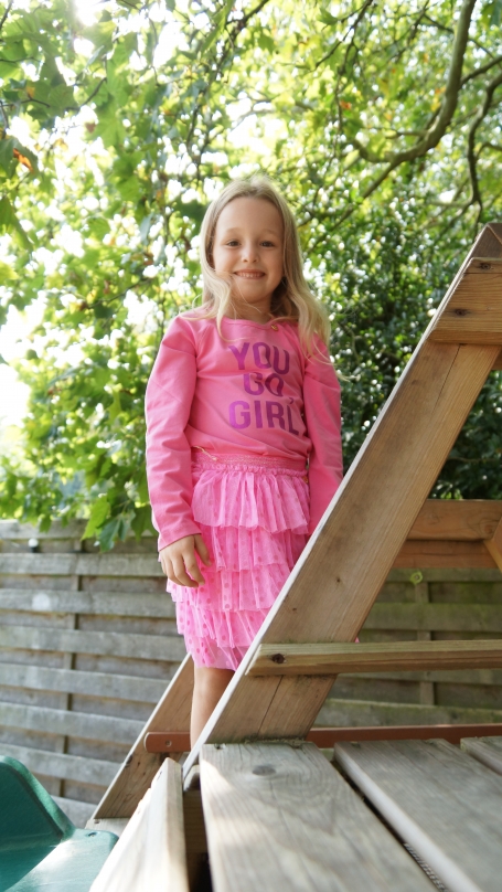 T-shirt Roze You Go Girl