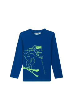 Dino op ski's