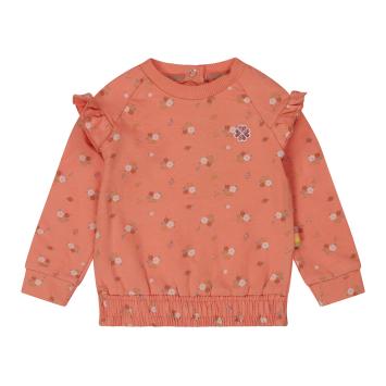 Sweater Peach Flowers