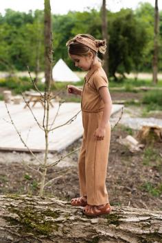 Camel jumpsuit